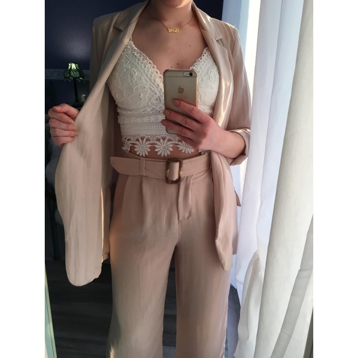 Pantaloni Basic Cintura