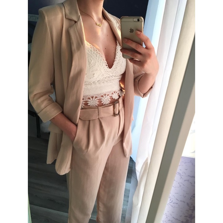 Pantaloni Basic Cintura