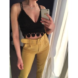 Pantaloni Pinces Cintura