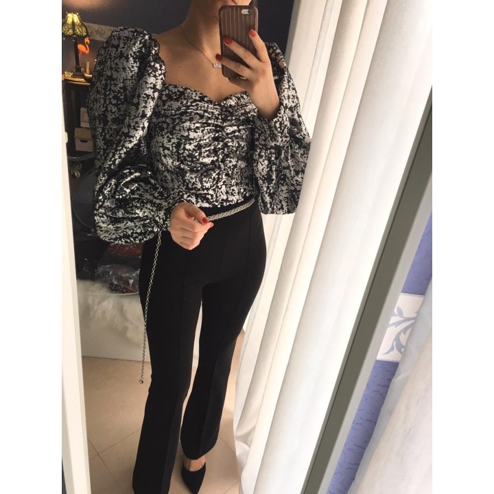 Top Vintage Metallizzato