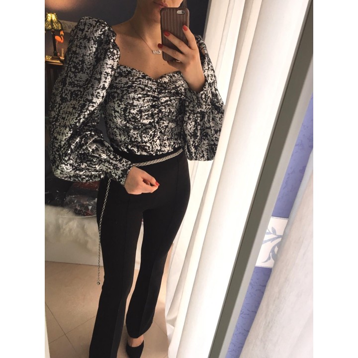 Top Vintage Metallizzato