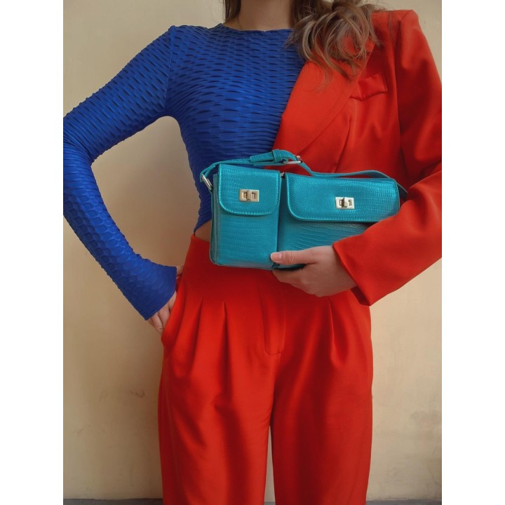 Maglia Crop Struttura