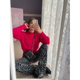 Pantaloni Flare Zebra