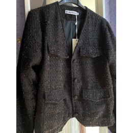 Black Textured Jacket