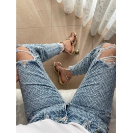 Ripped Jeans Flare
