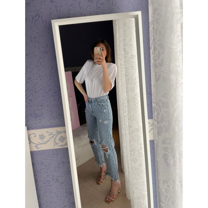 Ripped Jeans Flare