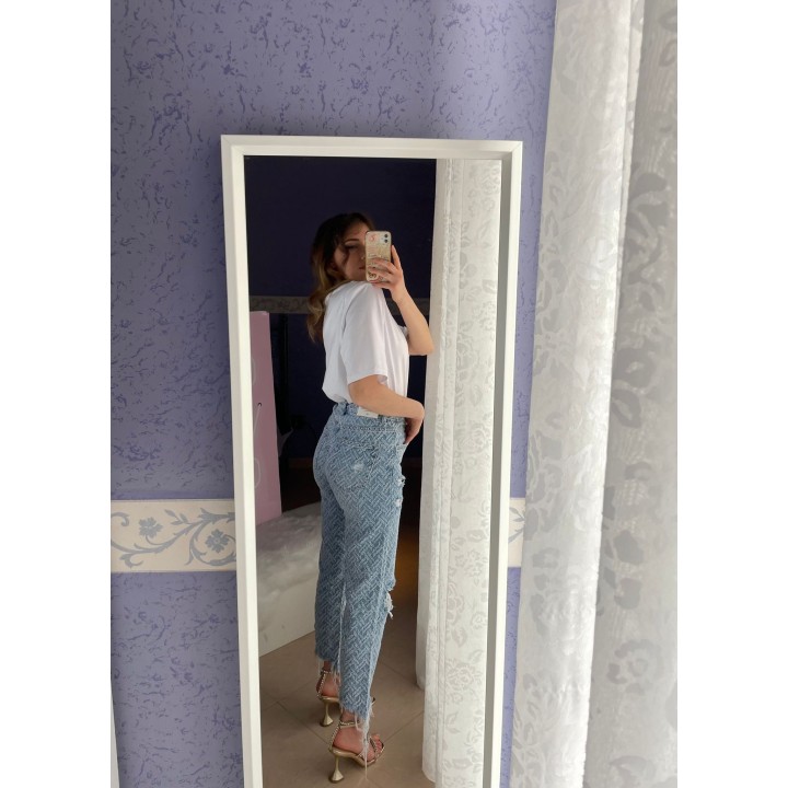 Ripped Jeans Flare