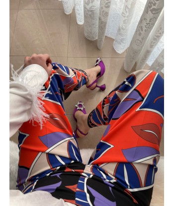 Printed Culotte Pants