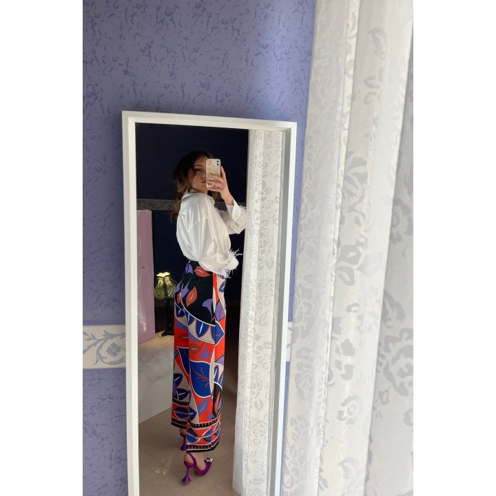 Pantaloni Culotte Stampati