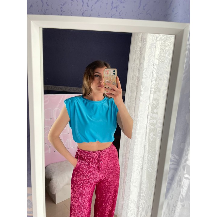 Light Blue Lycra Jersey