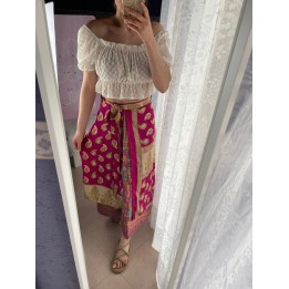 White Perforated Top