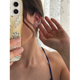 2 Earcuff Earrings Set