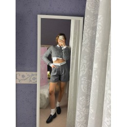Tailored Bermuda - Grey