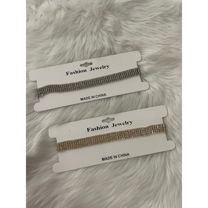 Adjustable Strass Chocker