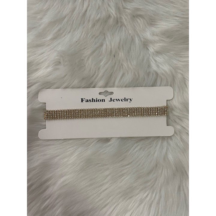 Adjustable Strass Chocker