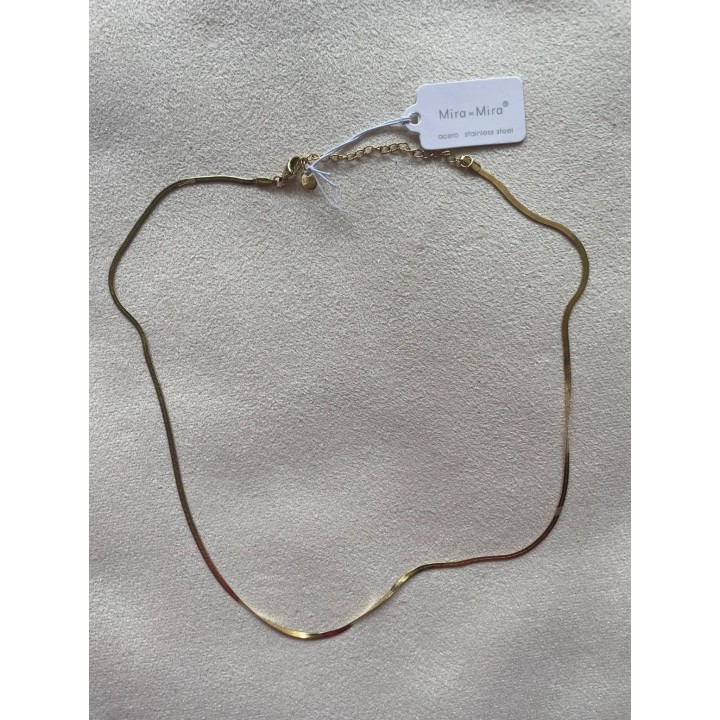 Snake Necklace - Gold
