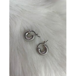Shell Earrings - Silver