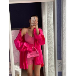 Poplin Shirt - Fuchsia