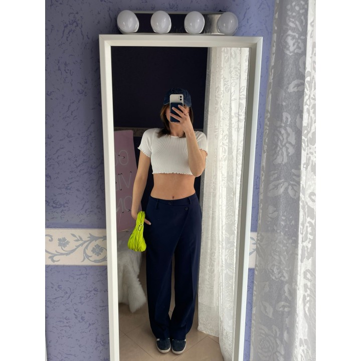 Blue Pareo Pants