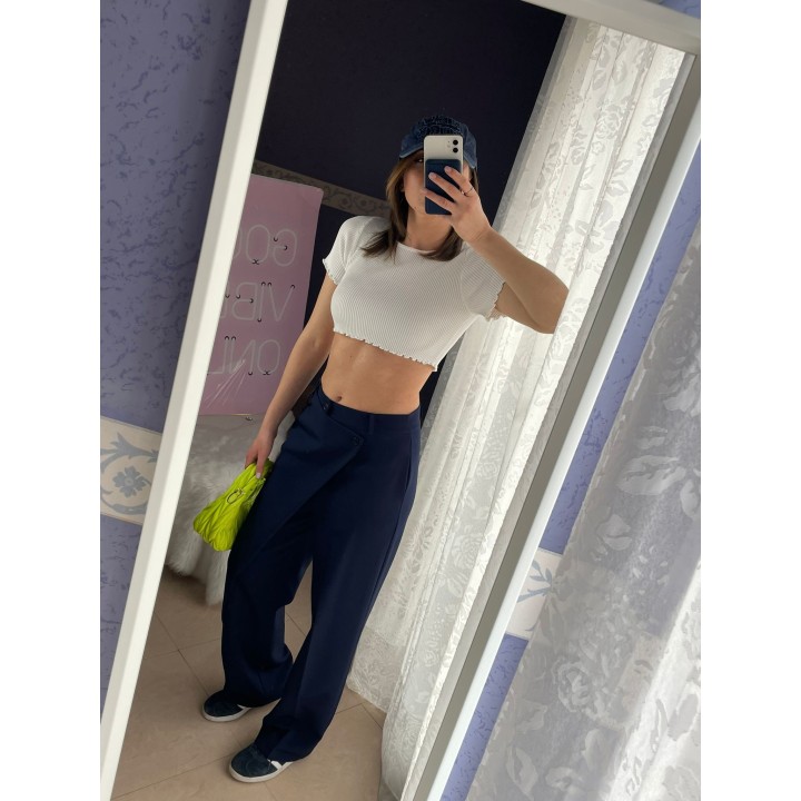 Blue Pareo Pants