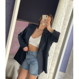 Bermuda Denim Mom Fit