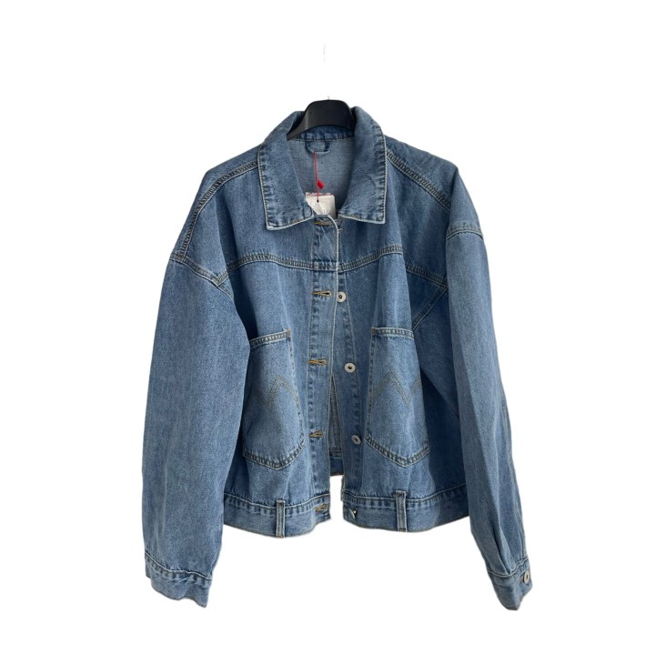 Giubbotto Denim Oversize