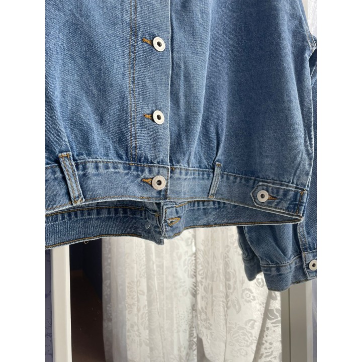 Giubbotto Denim Oversize