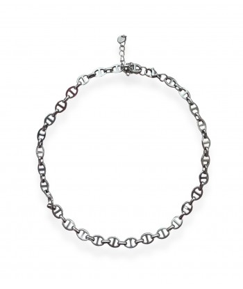 DD Chain Necklace - Silver