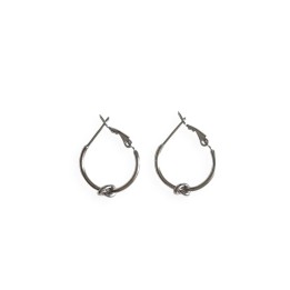Legacy Hoop Earrings - Silver