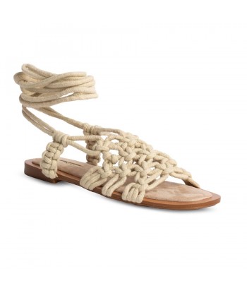 Rope Sandals Marrakech - Ecru