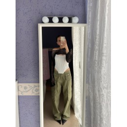 Cargo Jeans Baggy Military Green | Portobello Road Shop