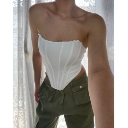Structured Corset White | Portobello Road Shop
