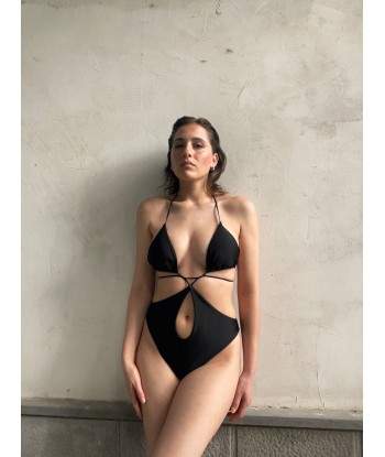 Swimsuit With Straps - Black