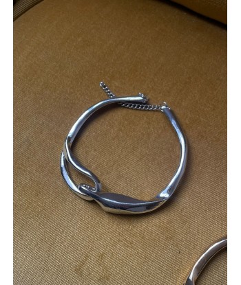 Maxi Hook Necklace - Silver