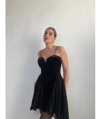 Bow Velvet Dress