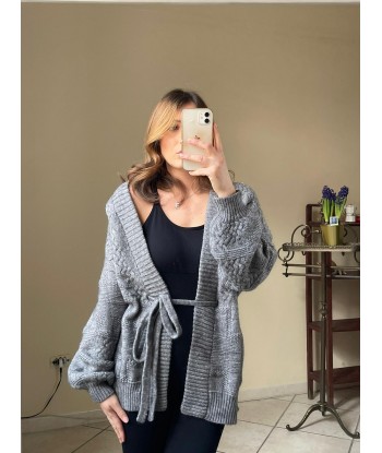 Cardigan In Maglia Incrociato