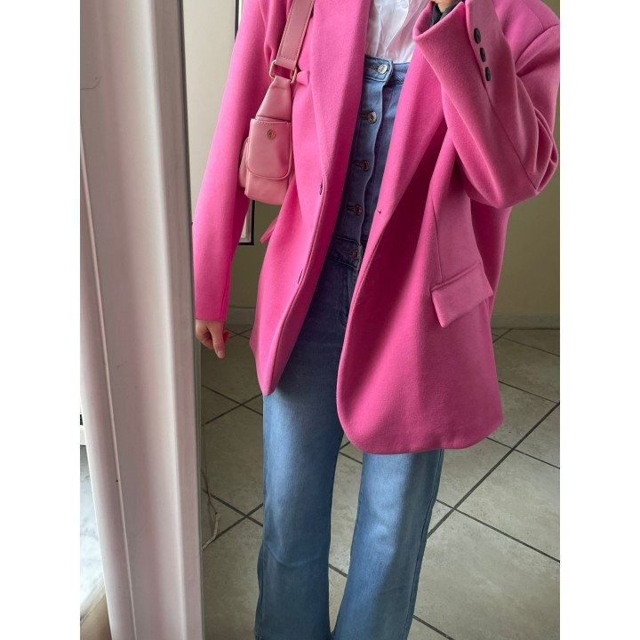 JUSTWEST Blazer Coat - Pink | Portobello Road Shop