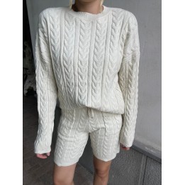 Knit Cozy Set - Cream| Portobello Road Shop