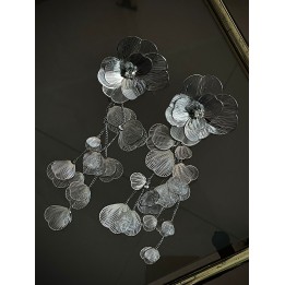 Ultra Light Flower Earrings - Silver | Portobello Road Shop
