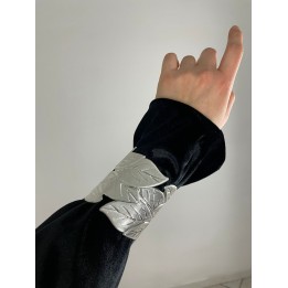 Leaves Bangle - Silver | Portobello Road Shop