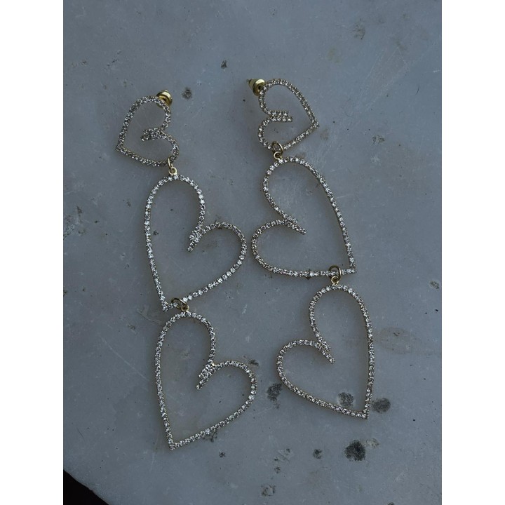 Heart Pendant Earrings | Portobello Road Shop