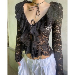 Maglia Pizzo Y2K | Portobello Road Shop