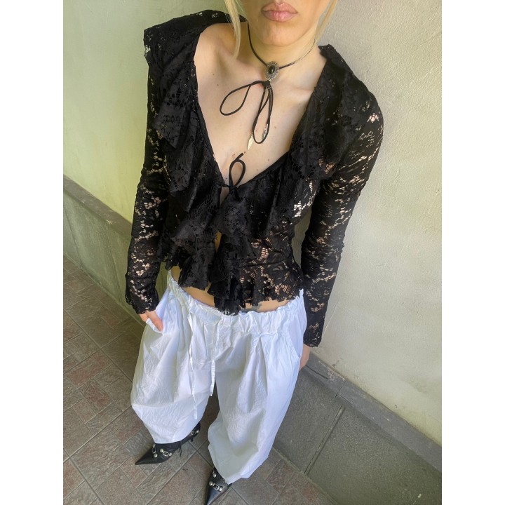 Maglia Pizzo Y2K | Portobello Road Shop