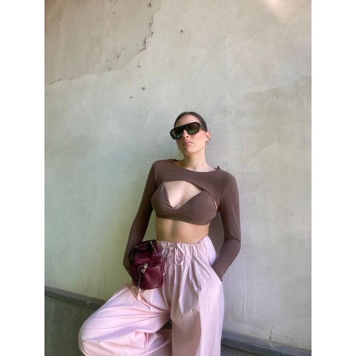 Set Bra + Coprispalle Marrone| Portobello Road Shop