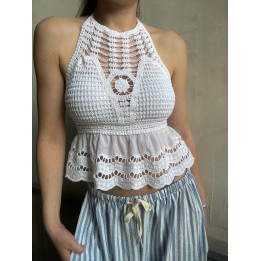 Top Crochet Bali - White| Portobello Road Shop