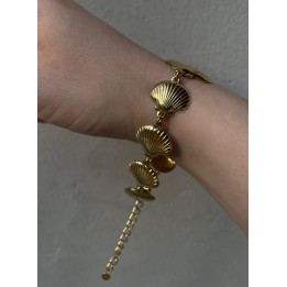 Golden Shell Bracelet | Portobello Road Shop