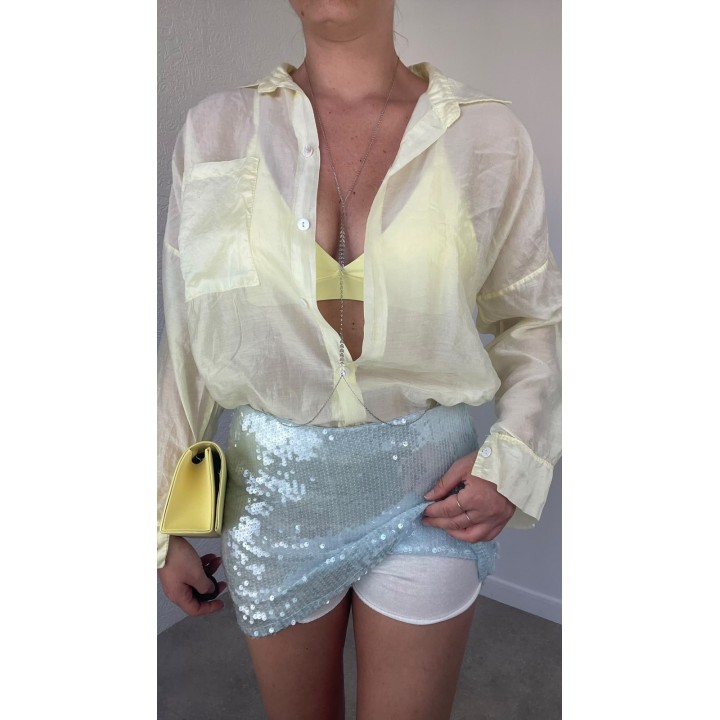 Azure Garden Sequin Skort| Portobello Road Shop