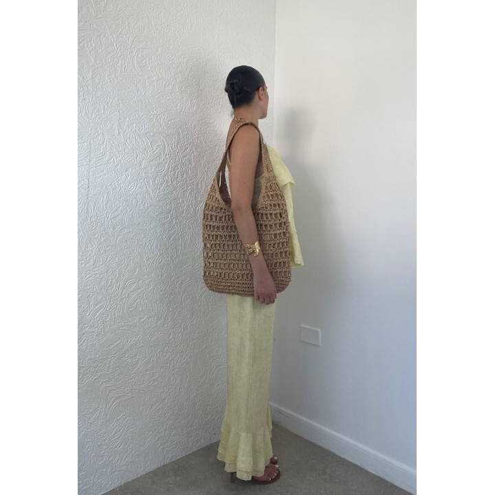 Raffia Square Bag | Portobello Road Shop