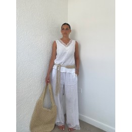 Borsa Raffia Ovale - Sand| Portobello Road Shop