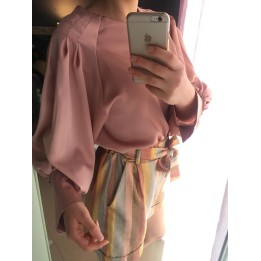Blusa Maniche Bubble